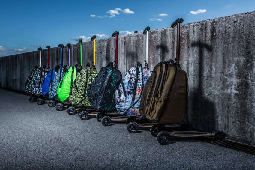 Najboljši način za zmanjšanje stresa na poti v šolo: RollJet skiro